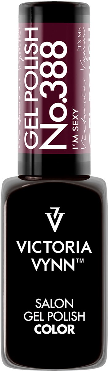 Victoria Vynn – Salon Gelpolish 388 I’m Sexy - bordeaux rood burgundy - gel polish - gellak - nagels - nagelverzorging - nagelstyliste - uv / led - nagelstylist - callance