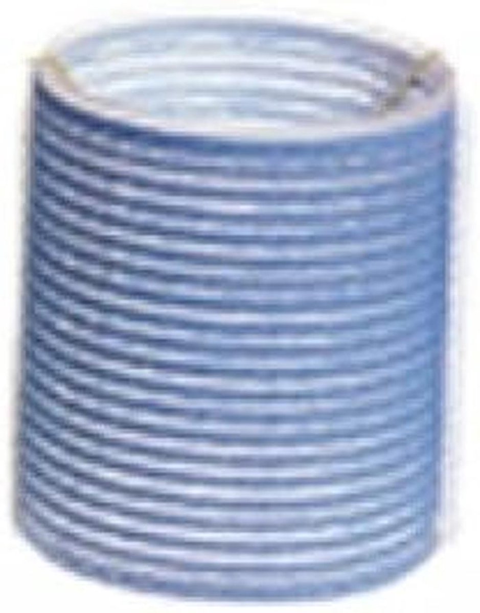 Velcro rollen - Haarrollers - Volumineuze krullen - Klittenbandsluiting - 55 mm - Hemelsblauw
