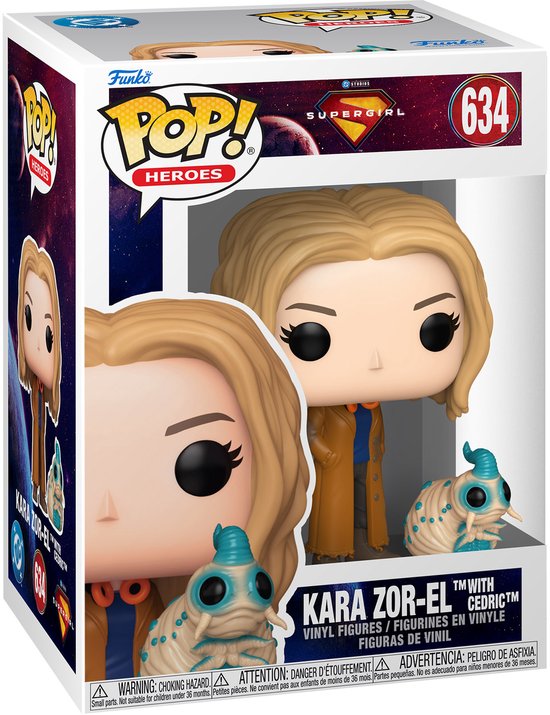 Funko Supergirl (2026) POP! Vinyl Figure Kara Zor-El met Cedric 9 cm POP! Figuur