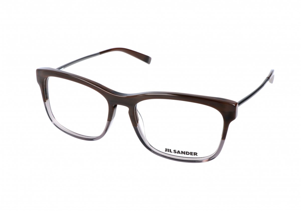 Jil Sander J4011 Brown grey gradient/gun 55/16/140 UNISEX Brilmonturen