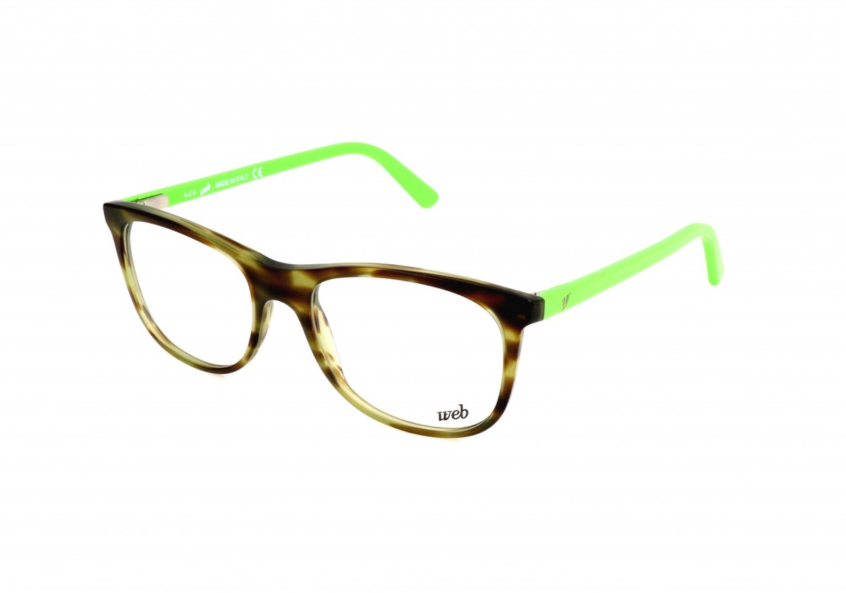 Web WE5153 Shiny dark green 53/17/145 MAN Brilmonturen