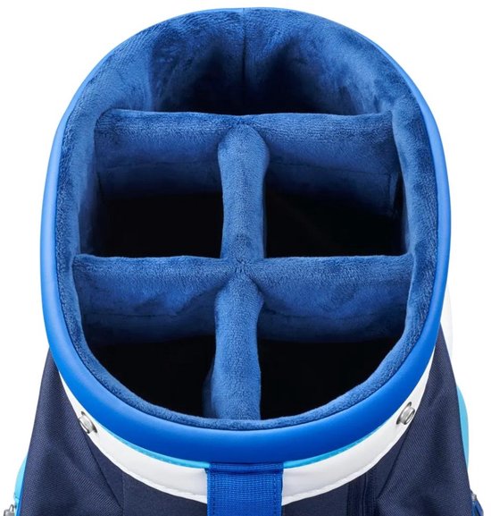 Mizuno Tour Staff 2025 Golftas - Cartbag- Wit Blauw van Merkloos — afbeelding 2