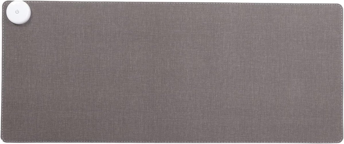 Verwarmde Muismat met 3 Snelheden, Ultra-Dunne en Uitgebreide Desk Cushion voor Gaming en Kantoor, Ideaal als Voetverwarmer voor Kinderen en Volwassenen 31.5x13.0 Inch