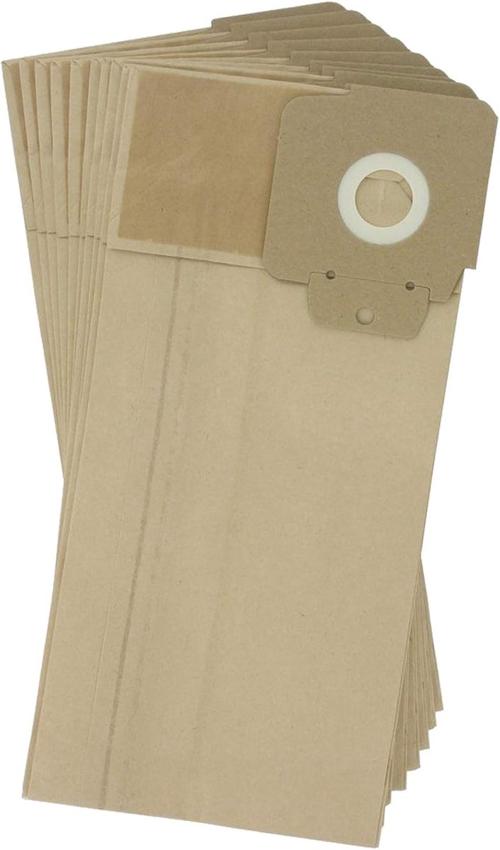 Stofzakken - Stofzuigerzakken Papier - Stofzuigen - Lichtgewicht - 10 stuks - Wit