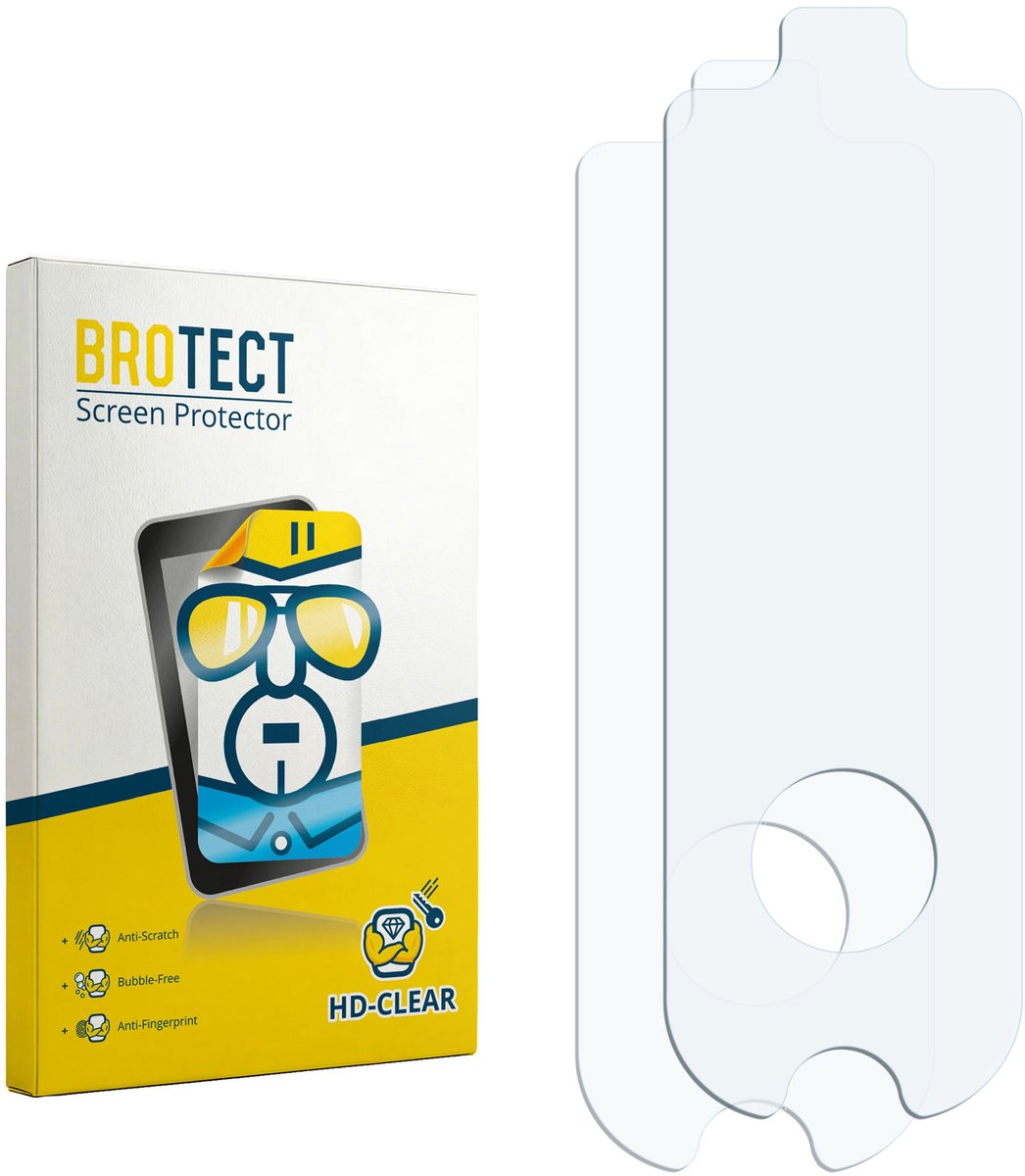 BROTECT - Screenprotector voor Segway Ninebot KickScooter MAX G2D - Folie Beschermfolie transparant 2 Stuks – foto 5