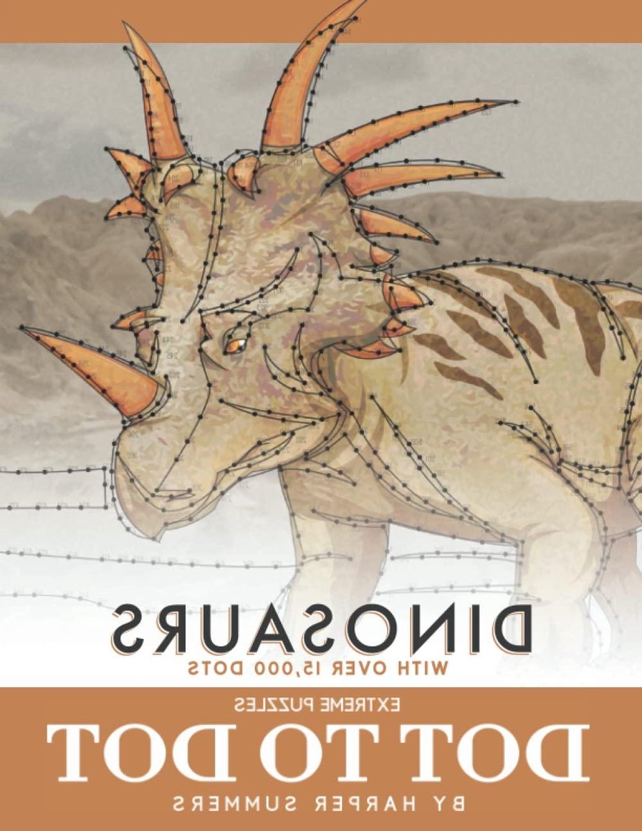 Dino Dot to Dot Puzzels - Extreme Puzzelboek - Ontspan en Kleur - Meer dan 15000 Stippen