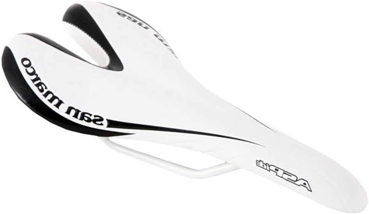 Racefiets Zadel - Fiets Zadel - Comfortabel Fietsen - Veelzijdig Gebruik - 278 x 134 mm - Zwart