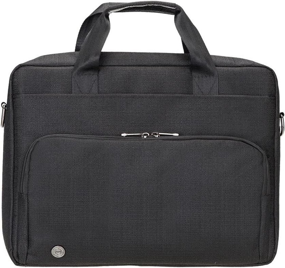 Notebook Tas - Laptoptas Aktetas - Zakelijk Vervoer - Gewatteerd Interieur - 15.6 inch - Zwart