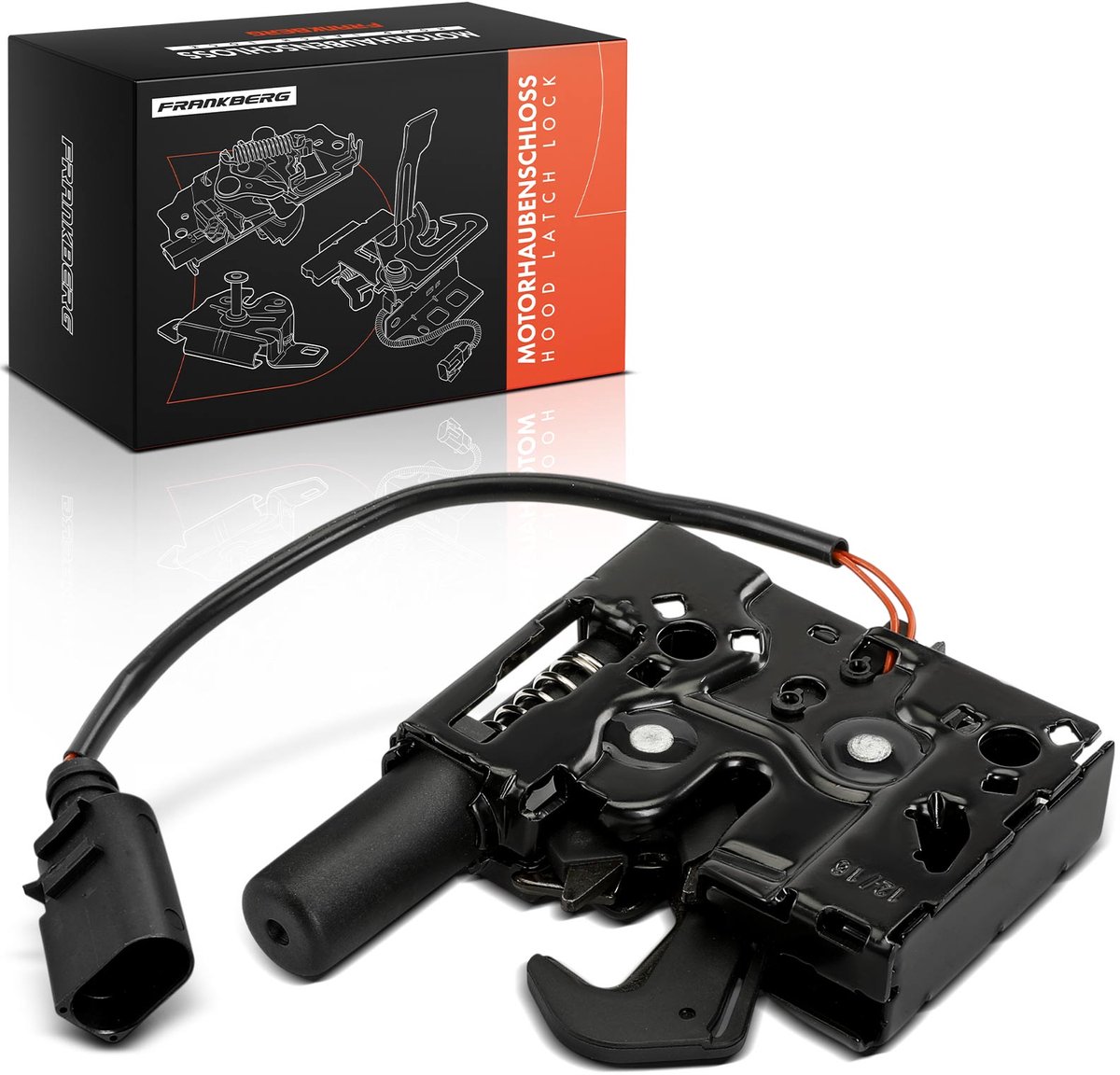 Frankberg 1x motorkapslot voor VW Golf 8 Caddy California T-ROC