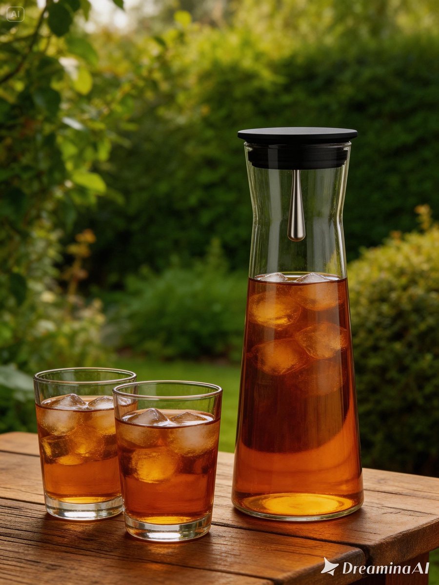 Simax Indis Serveerkaraf – Glas met Kunststof Deksel 1.1L