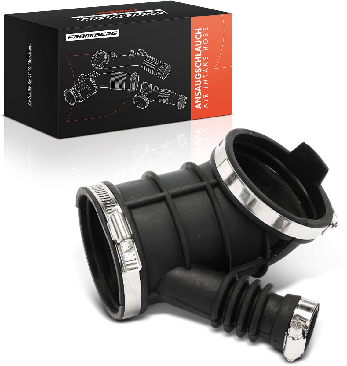 Frankberg 1x Inlaatslang Luchtfilter voor BMW E46 E39 E38 E36