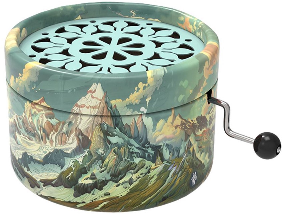 Belle Lurette muziekdoosje Rondo The Sound of Music Mountains decoratief.