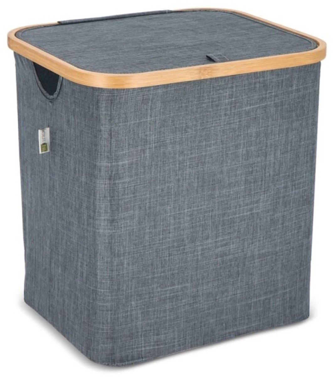 OttoSimon opvouwbare wasmand blauw 42 cm - duurzame opbergmand.