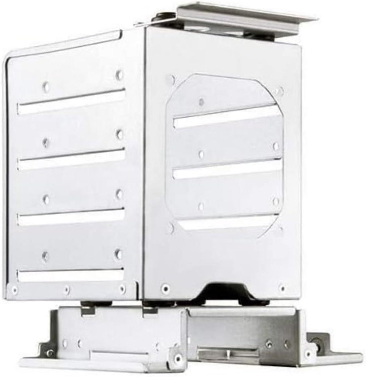 HDD Kooi - Harde Schijf Houder - Server Opslag Uitbreiden - Vier 3.5" en één 2.5" Ondersteuning