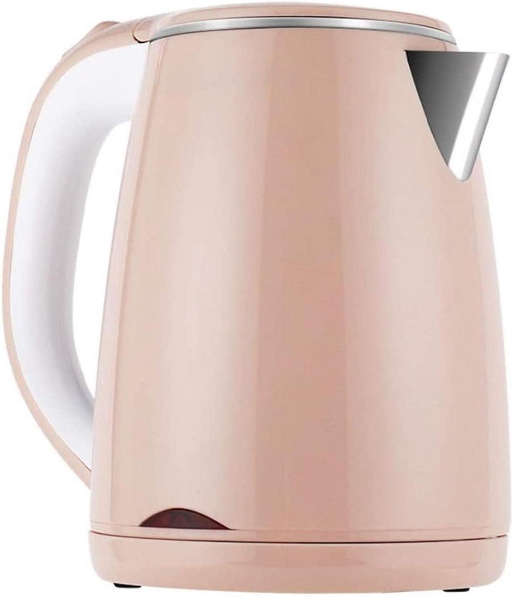 RVS Waterkoker - Elektrische Ketel - Snel Water Koken - Variabele Temperatuur - 1 Liter - Rood