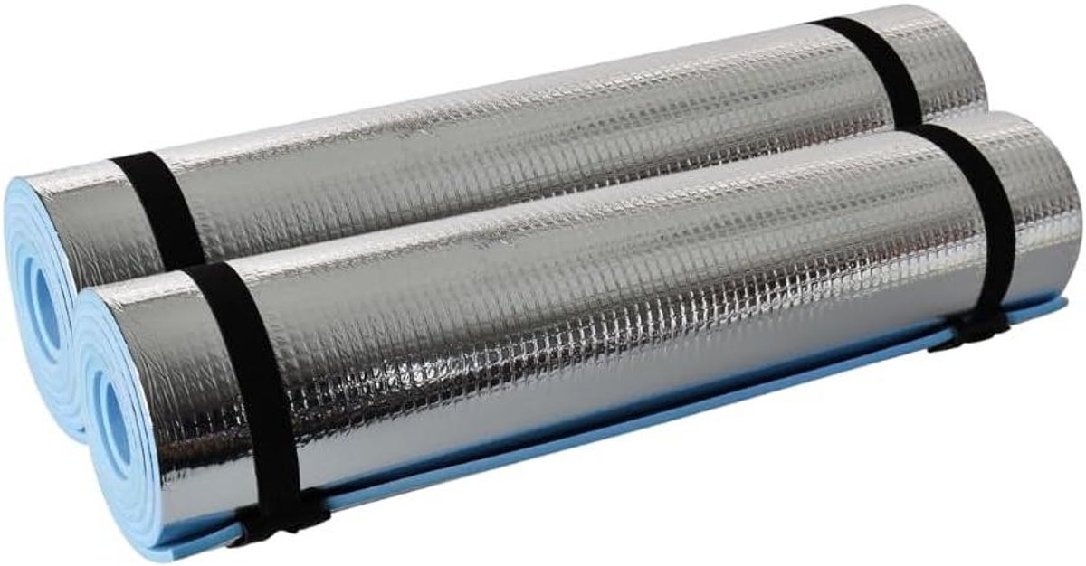 Camping Matras - Slaapmat Outdoor - Kamperen en Reizen - Waterdicht en Geïsoleerd - 180 x 50 cm - Blauw
