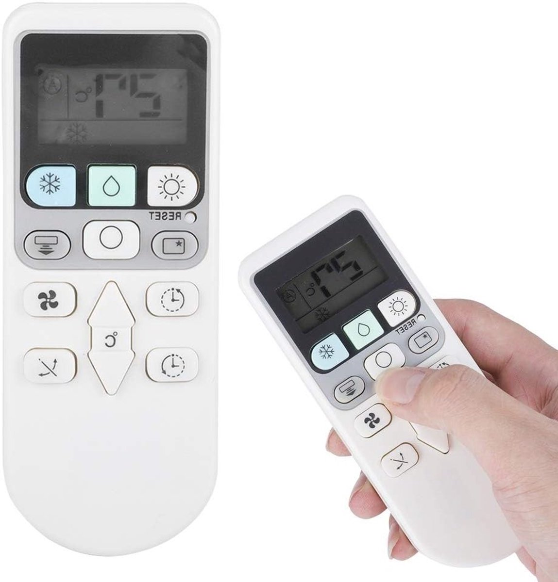 Vervangende afstandsbediening voor Hitachi airconditioning RAR-3V2, RAR-2P2 en RAR-3U1 met een bereik van 8 meter, ideaal voor thuisgebruik en eenvoudig te bedienen