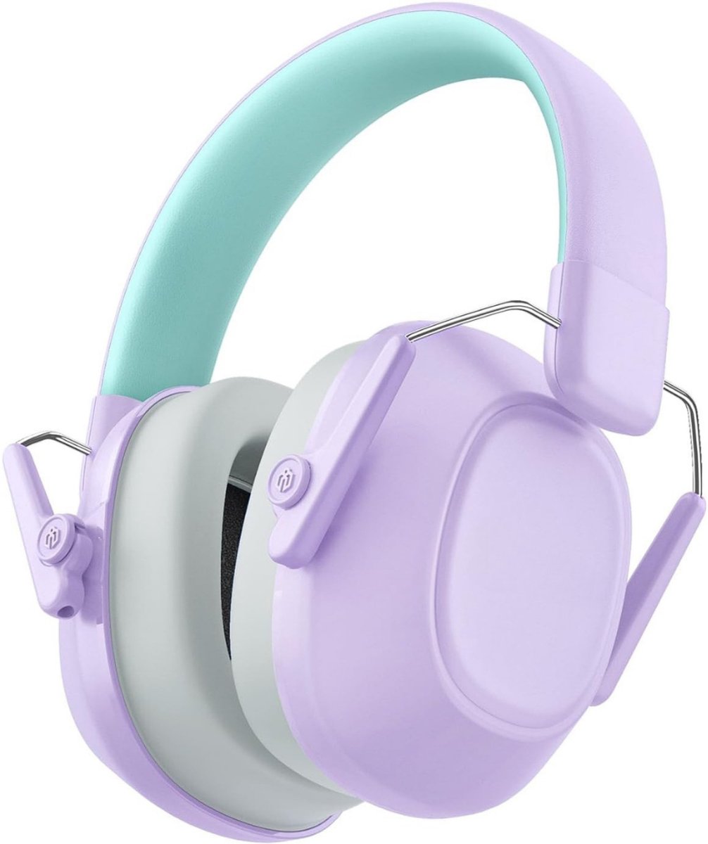 Quvo® Gehoorbescherming Kinderen - Gehoorbescherming - Paars - 13cm x 12cm x 11cm