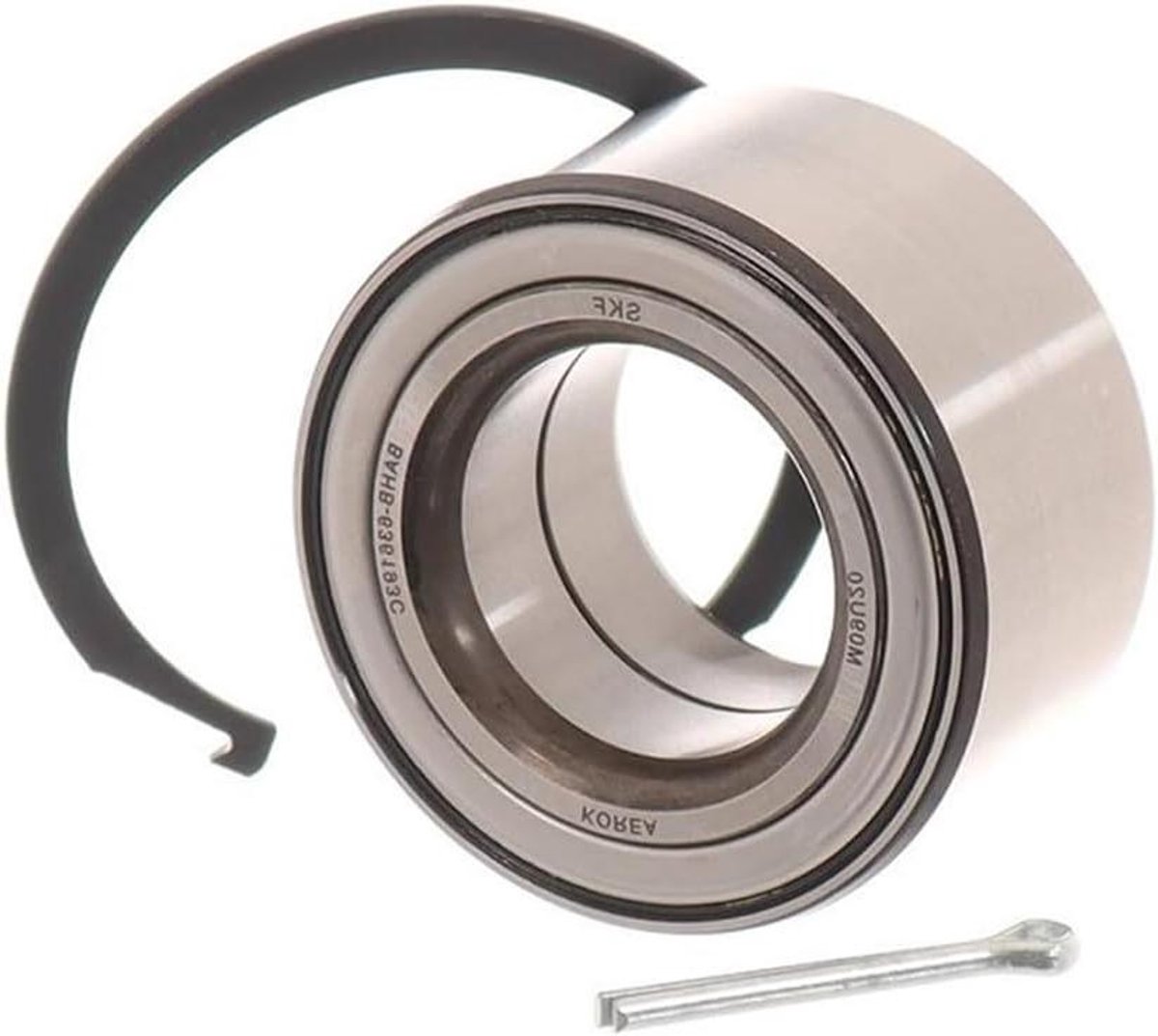 Wiellagerset Voorzijde - Wielnaaf Lagers - Auto Reparatie - Compleet Vervangingsonderdeel - 11.1 x 6.8 x 10.2 cm - Wit
