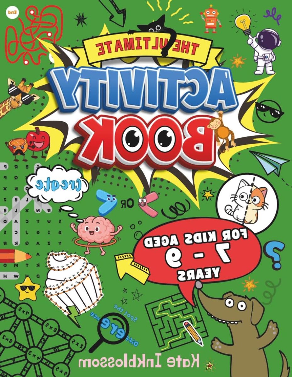 Activiteitenboek Kinderen - Puzzelboek Kleuters - Schermvrije Plezier - 70+ Puzzels Spelletjes - 87 Pagina's - Multicolor
