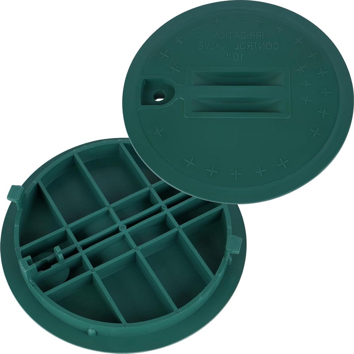 Sprinkler Klep Deksel - Bodem Put Deksel - Bodem Beschermen - Universele Pasvorm - 26.9 cm Diameter - Groen