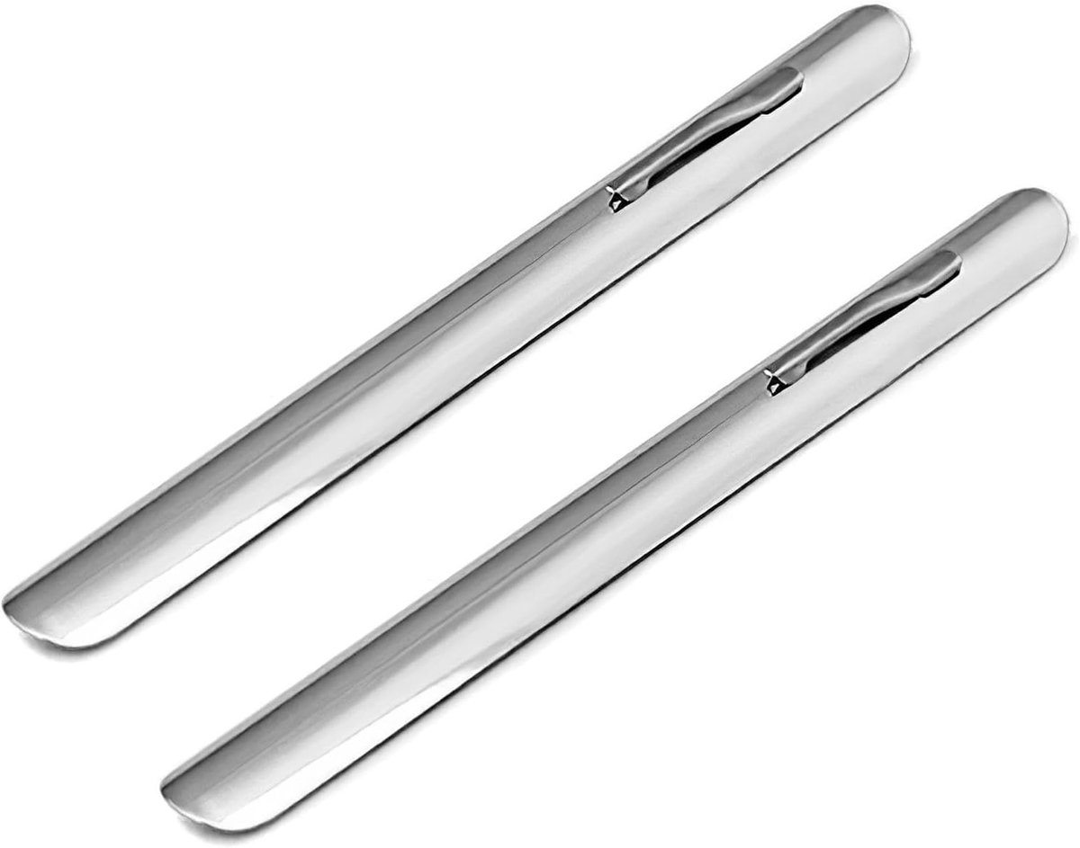 Stainless Steel Tafelborstel met Gebogen Rand voor Eten, Kruimels en Tafelschoonmaak - Compacte Hulp voor Eetruimtes en Tafelonderhoud