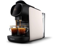 Philips L'Or Barista Sublime LM9012/00 - Koffiecupmachine - voor L'Or Espresso & Barista Koffiecups - Zwart / Wit