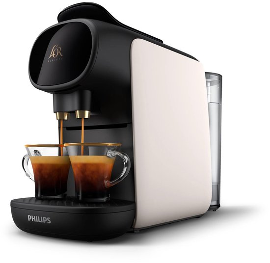 Philips L'Or Barista Sublime LM9012/00 - Koffiecupmachine - voor L'Or Espresso & Barista Koffiecups - Zwart / Wit