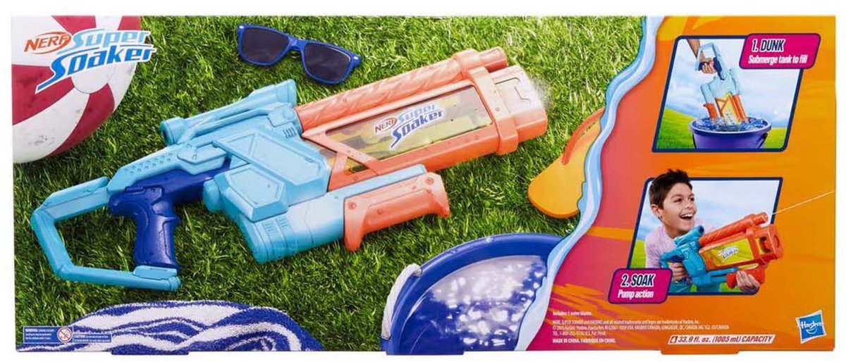 Nerf Super Soaker Mega Dunk-Fill - Waterpistool — afbeelding 9