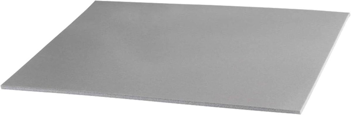 Zelfklevend Isolatiemateriaal - Geluidsisolatie Warmte-isolatie - Voertuigisolatie Geluidsdemping - Vochtbestendig Aluminium Draagfolie - 500 x 375 mm - Aluminium