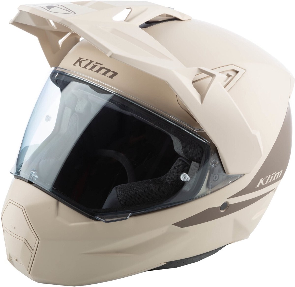 Klim X1 Alpha Carbon Mat Zand Adventure Integraalhelm - Helm