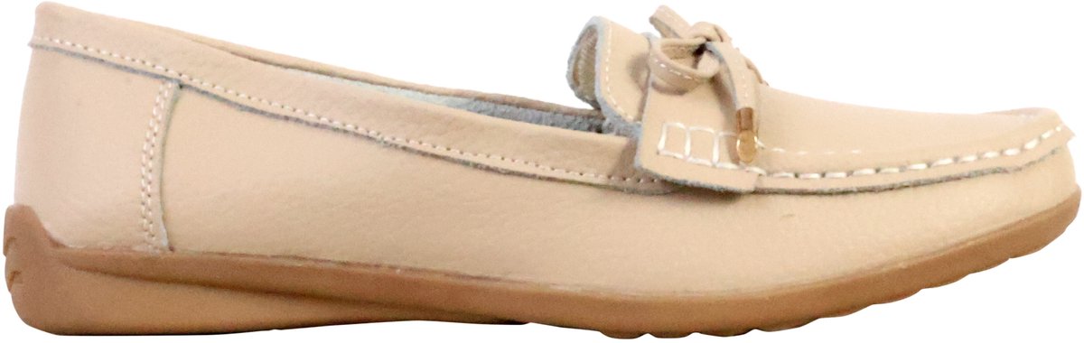 LBS leren mocassin