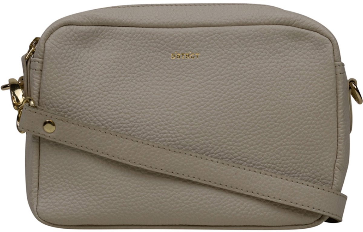 DSTRCT Floater Field Kleine Schoudertas Dames - Leer - Beige