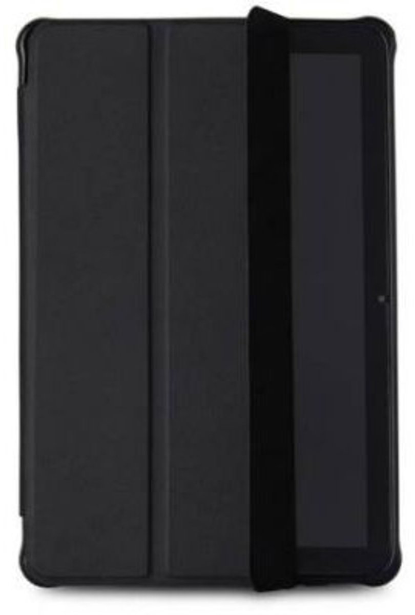 Microtech Hoes voor Tablet e-tab WiFi 2023 ETW101D CV101D Zwart Synthetisch Leer
