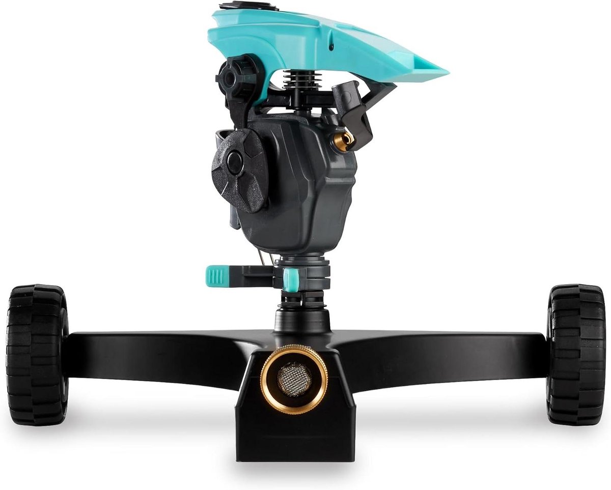 Slagsproeier Gazon - Verstelbare Sprinkler - Gazon Water Geven - Gepatenteerd Dual Motion Mechanisme - 70 voet diameter - Grijs