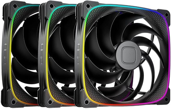 RGB PWM Ventilator - PC Ventilator - Stille Koeling - Squama Particle ...