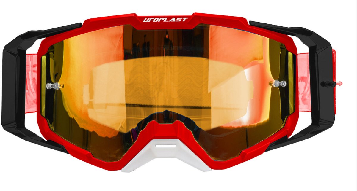 UFO PLAST Crossbril "Core 2.0" red / black