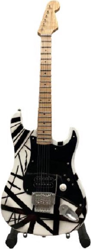 Miniatuur replica Self Build gitaar - Eddie Van Halen