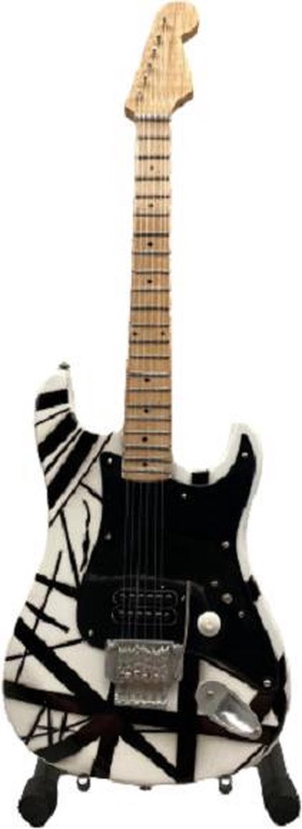 Miniatuur gitaar Eddie Van Halen