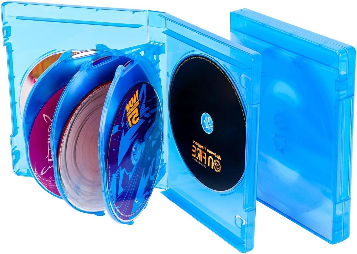 Disc Opslag Case - Schijven Houder - Collectie Organiseren - 8 Laden Per Box - 2 Pack 16 Schijven