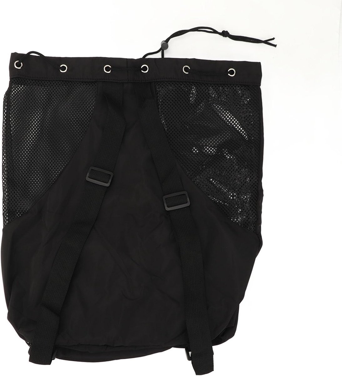 Ruime Strandrugzak met Verstelbare Schouderbanden, Lichtgewicht Ademend Mesh en PVC, Ideaal voor Zwemspullen en Dagtrips