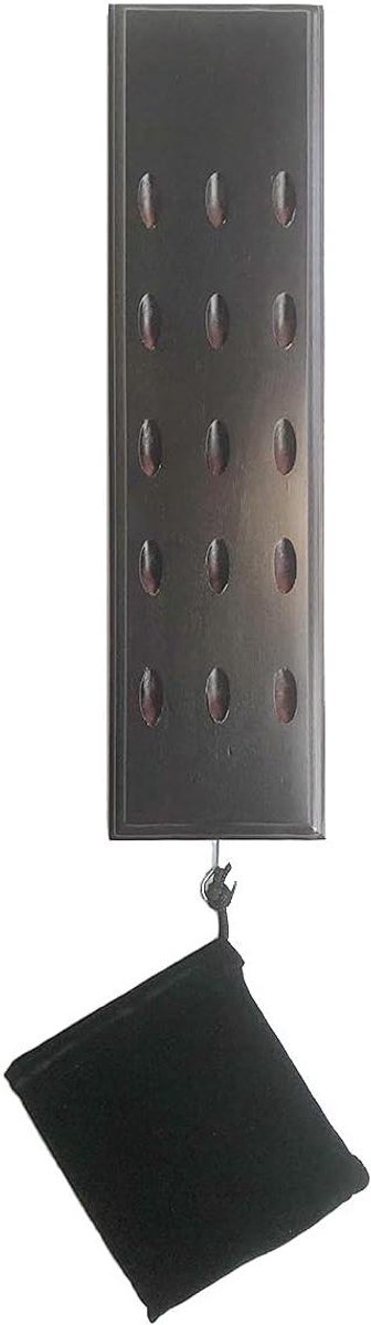 Houten Darthouder - Dart Rek - Dartpijlen Opbergen - Massief Hout - 40 x 11 x 3 cm - Rood