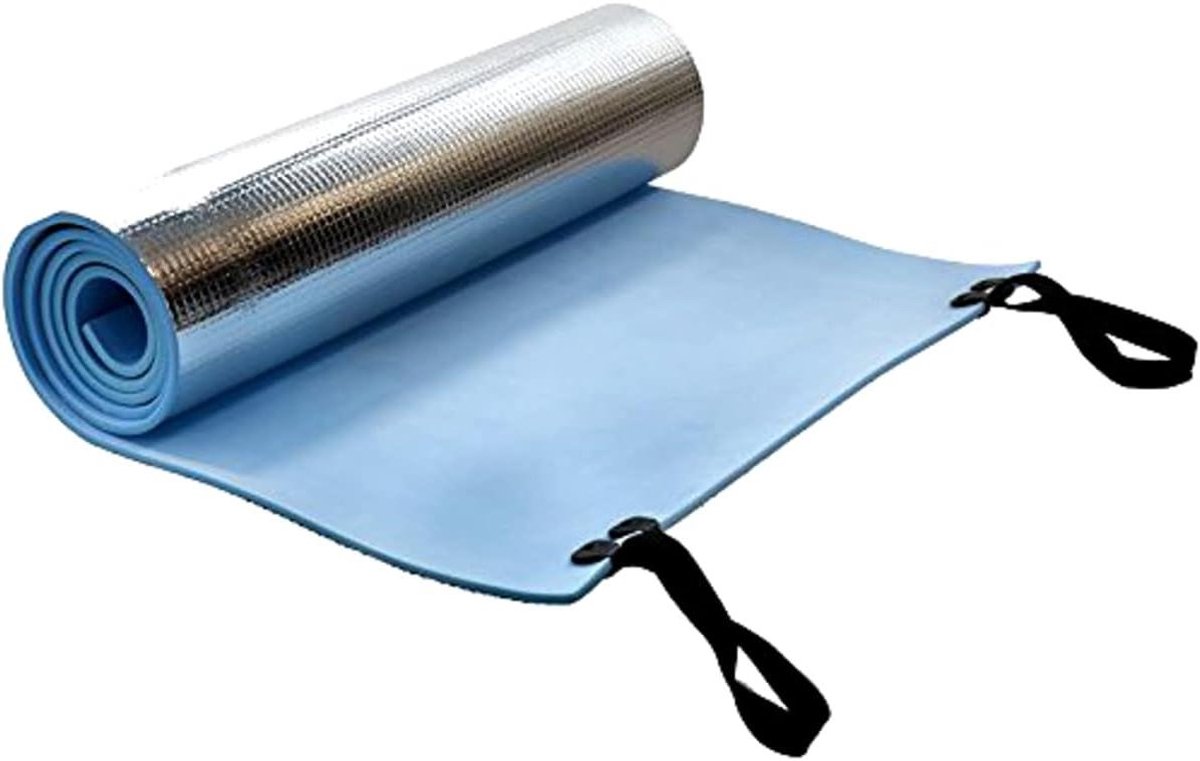 Camping Matras - Slaapmat Kampeer - Outdoor slapen - Waterdicht en Geïsoleerd - 180x50 cm - Blauw
