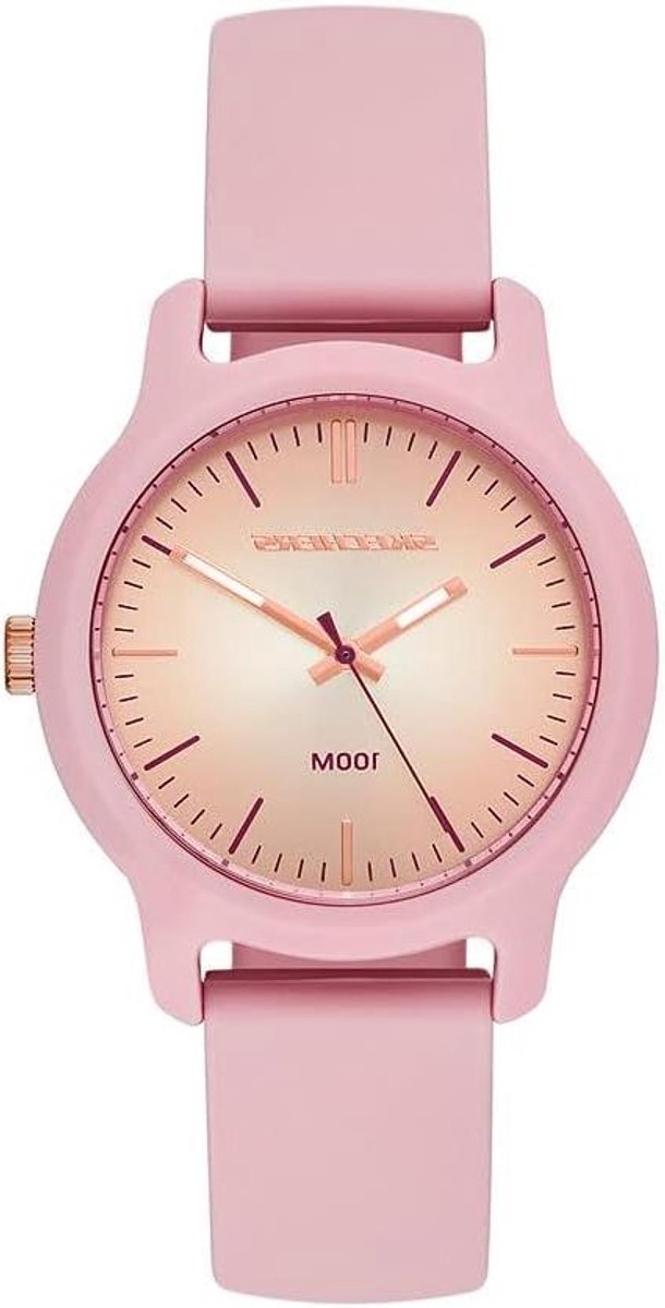 Dameshorloge - Polsbandje Horloge - Tijd Aflezen - Drie Wijzers - 10.6 x 9.1 x 7.7 cm - Paars