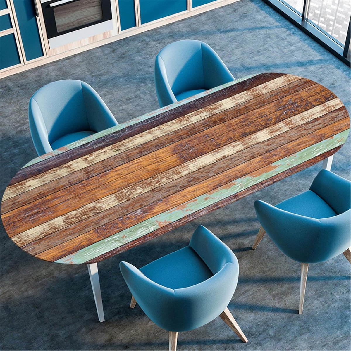 Tafelkleed - Tafelhoes - Tafel Beschermen - Elastische Rand - 122 x 183 cm - Wit