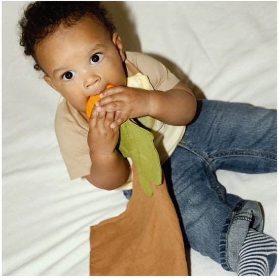 Oli and Carol Knuffeldoek Pompoen Big Doudou Pipa the Pumpkin van Merkloos — afbeelding 4