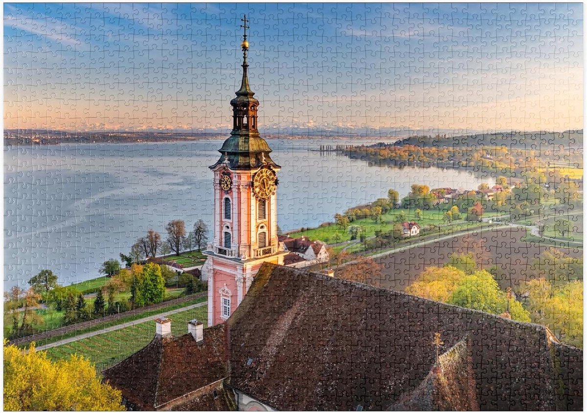 Legpuzzel Zonsopgang - Puzzel 1000 Stukjes - Ontspanning Thuis - Hoge Resolutie Print - 1000 Stukjes - Meerdere Kleuren