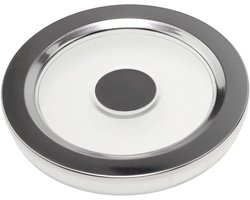 Melkopschuimer Deksel - Reserveonderdeel - Keukenaccessoire - Klassieke Stijl - Standaard Maat - Zwart