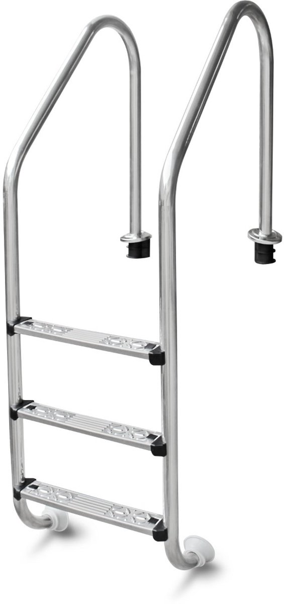 W'eau RVS zwembadtrap 3 treden - AISI 316