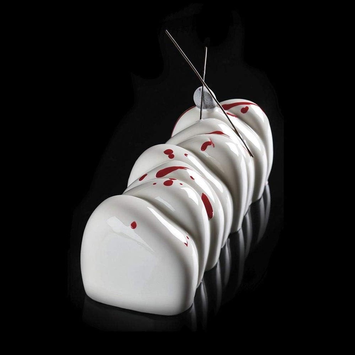 Siliconen Cake Mal - Bakvorm 3D - Kerst Bakken - Hittebestendig Ontwerp - 1150 ml Inhoud - Zwart